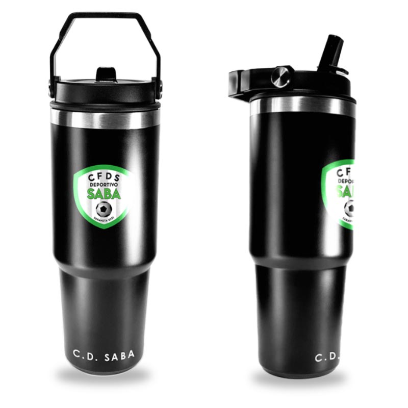 Termo Premium SABA - 900 ml Negro